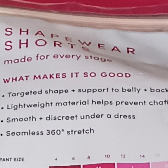 Shapewear Bike Shorts Maternity - Isabel Maternity by Ingrid & Isabel™ Taupe - Picture 9 of 9